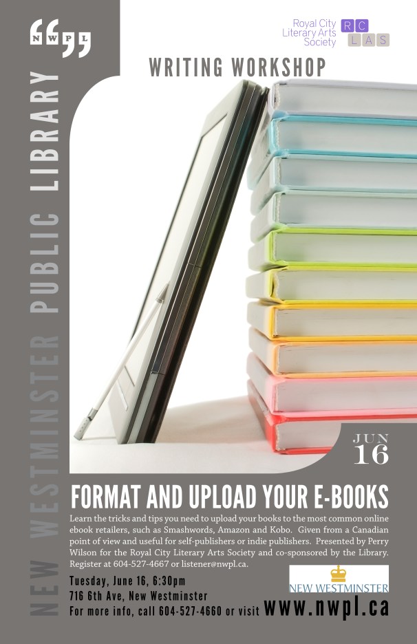 2015 Jun 16 Format and upload your eBooks