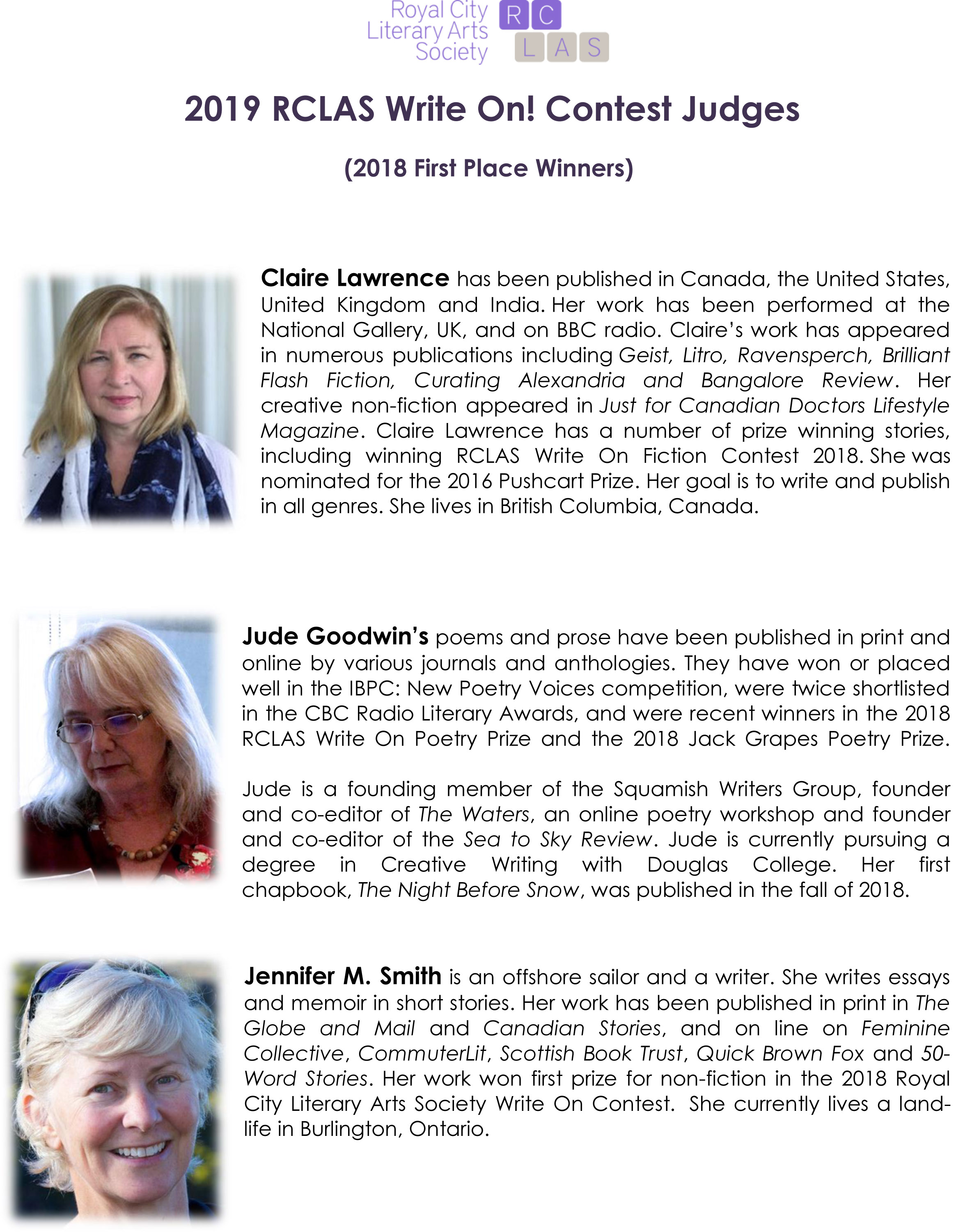 2019 write on judge bio sheet