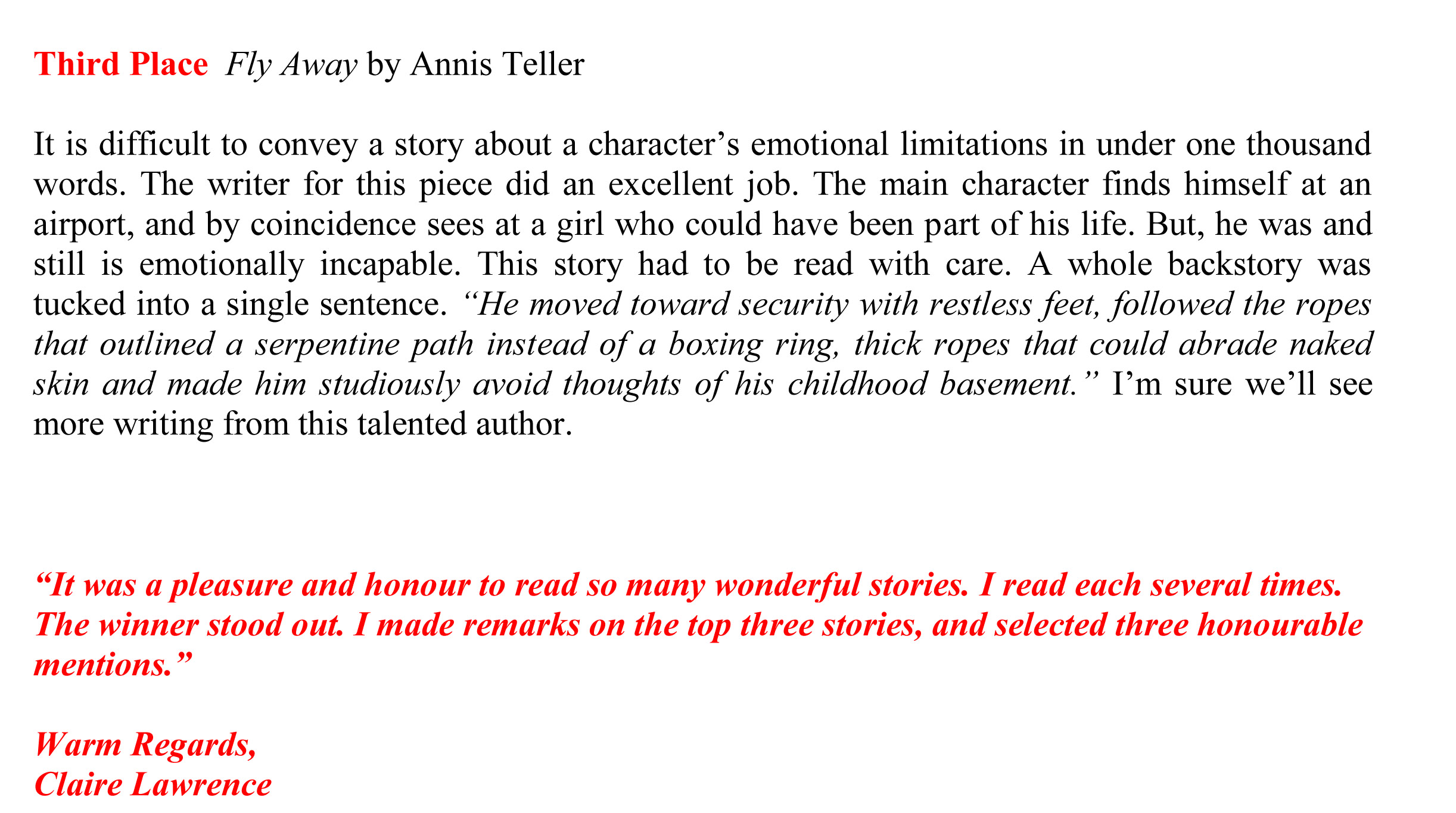 Write on 2019 fICTION Judge Comments for ezine-2 page 4